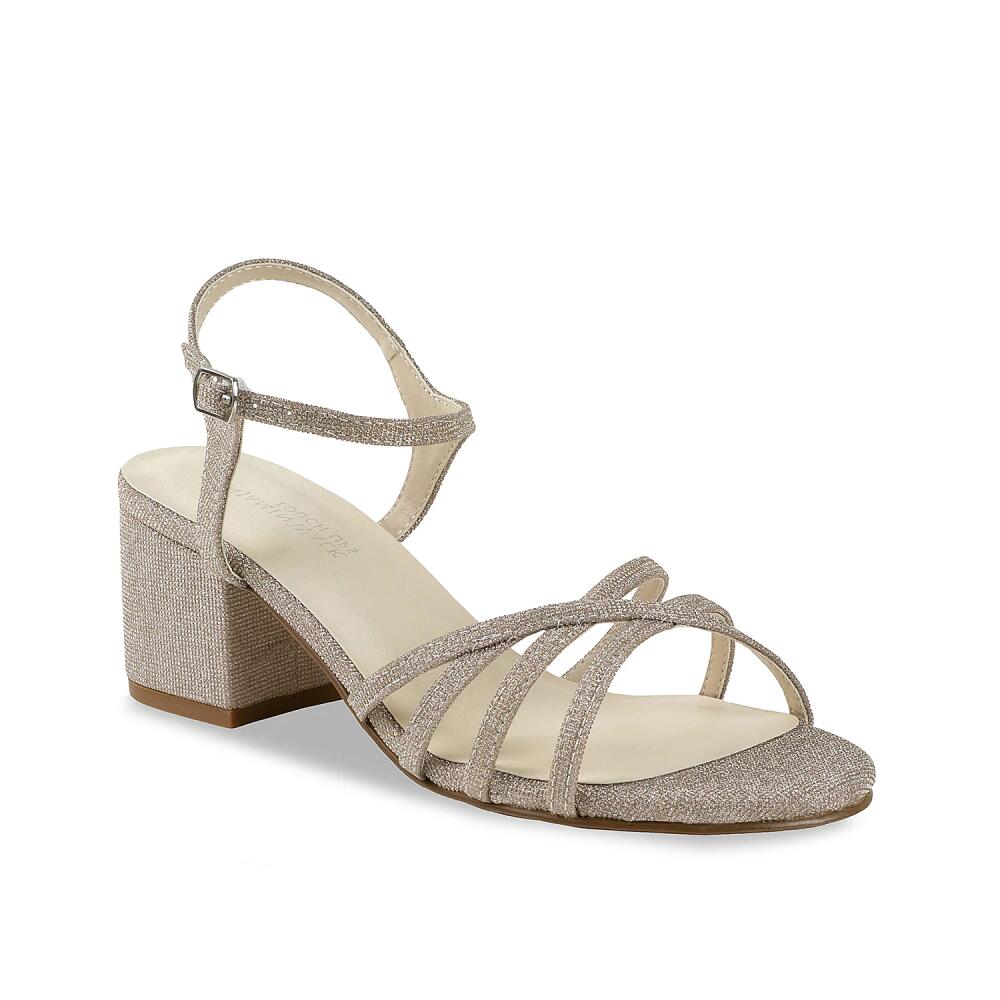 Touch Ups by Benjamin Walk Wide Width Delilah Sandal | Women's | Champagne Cover