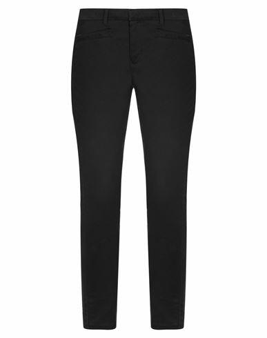 Tommy Hilfiger Woman Pants Black Cotton, Elastane Cover