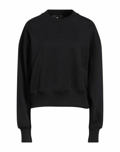 Y-3 Woman Sweatshirt Black Organic cotton, Elastane Cover