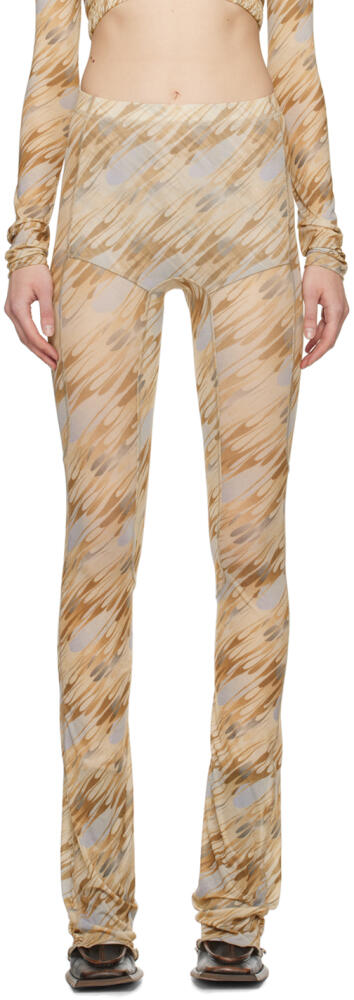 KNWLS SSENSE Exclusive Yellow Halcyon Leggings Cover