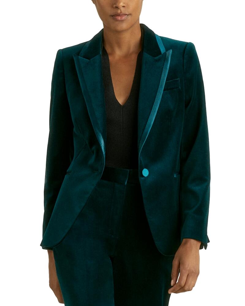 Reiss Parisa Velvet Blazer Cover