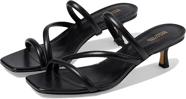 MICHAEL Michael Kors Celia Kitten Slide (Black) Women's Shoes Cover