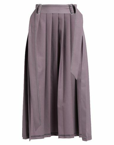 Sfizio Woman Midi skirt Light purple Polyester, Viscose, Elastane Cover