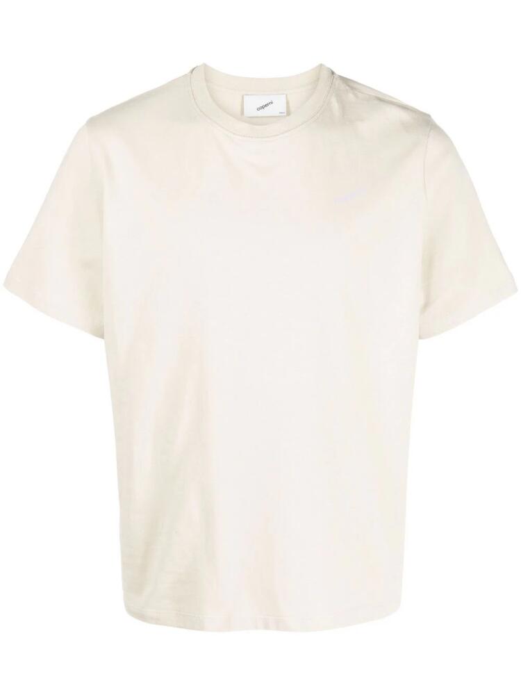 Coperni logo-print cotton T-shirt - Neutrals Cover