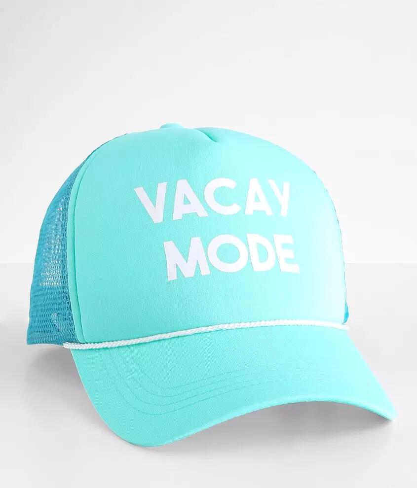 David & Young Vacay Mode Trucker Hat Cover