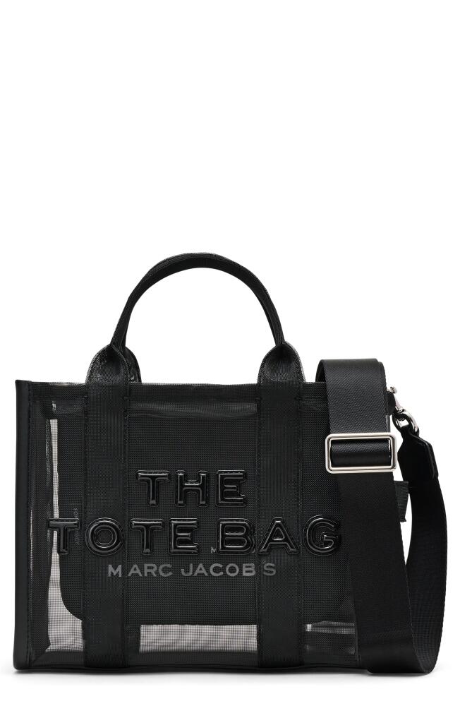 Marc Jacobs The Small Mesh Tote Bag in Blackout Cover