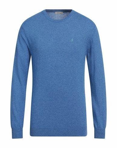 Jeckerson Man Sweater Azure Viscose, Wool, Polyamide, Cashmere Cover