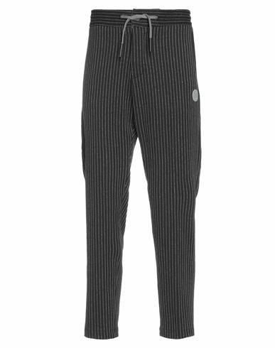 Primo Emporio Man Pants Black Polyester, Cotton Cover