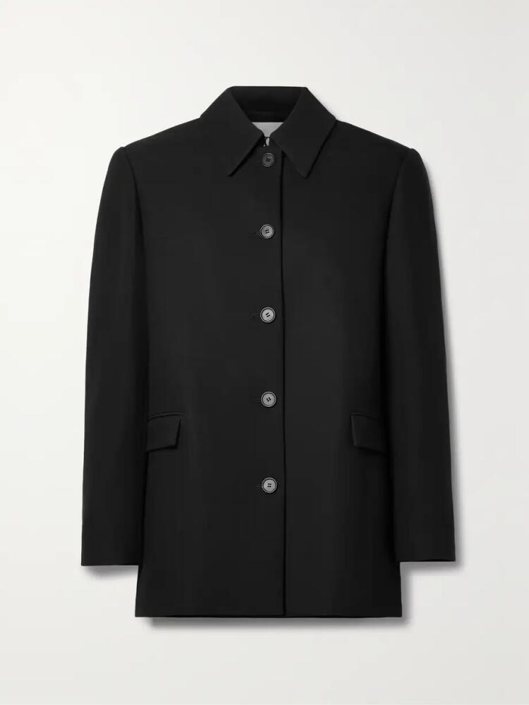 Veronica de Piante - Klara Grain De Poudre Jacket - Black Cover