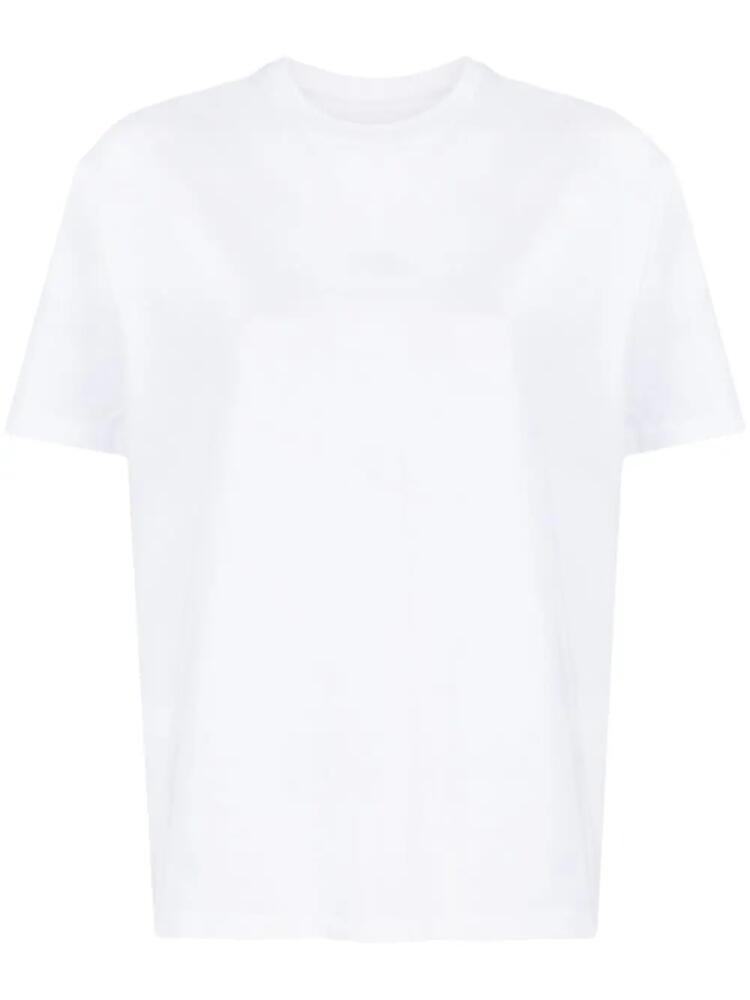 ARMARIUM round-neck cotton T-shirt - White Cover