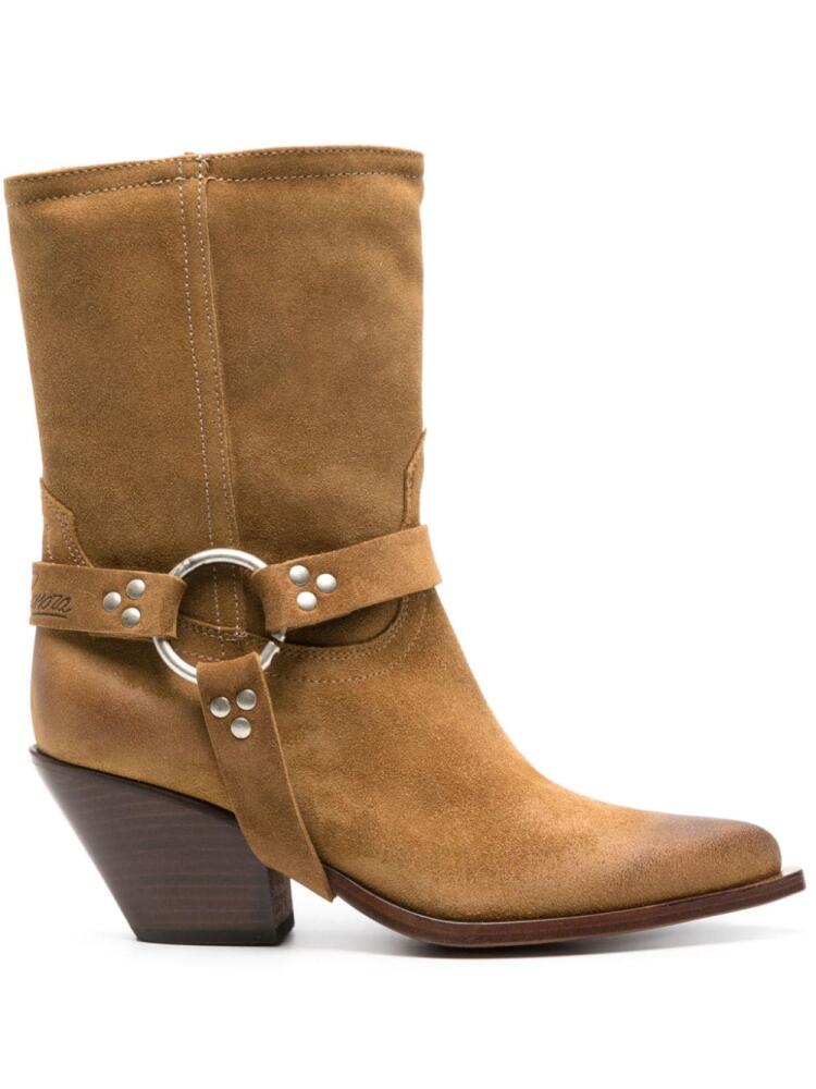 Sonora Atoka Belt suede boots - Brown Cover