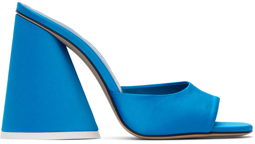 The Attico Blue Luz Mules Cover