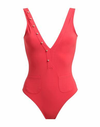 Moeva Woman One-piece swimsuit Red Polyamide, Elastane Cover