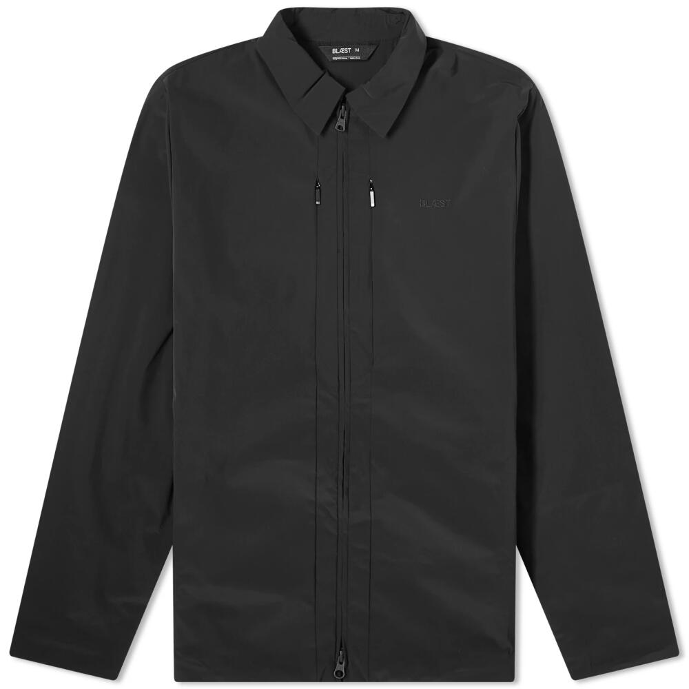 Blaest Men's Folven Lightweight Shirt Jacket in Black Cover