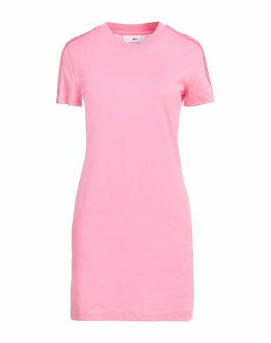 Chiara Ferragni Woman Mini dress Pink Cotton Cover