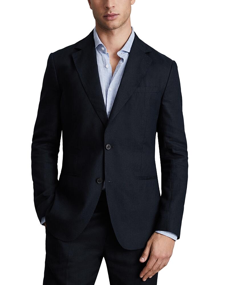 Reiss Kin Slim Fit Linen Blazer Cover