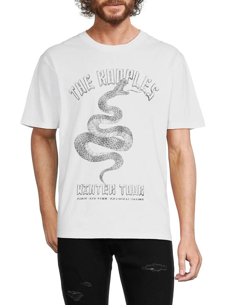 The Kooples Men's Graphic Tee - White Cover