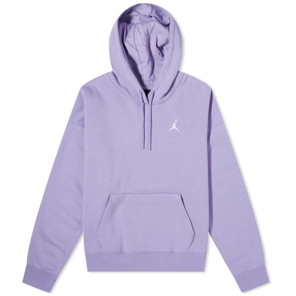 Air Jordan Women's Brooklyn Fleece Hoodie in Light Purple Cover