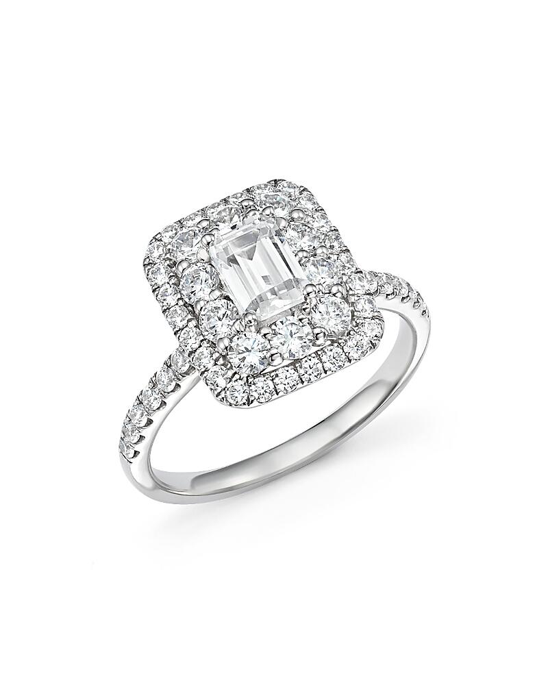 Bloomingdale's Fine Collection Emerald-Cut Certified Diamond Engagement Ring in 14K White Gold, 2.0 ct. t. w. - Exclusive Cover