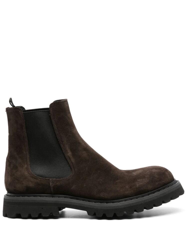 Premiata pull-tab 60mm Chelsea boots - Brown Cover