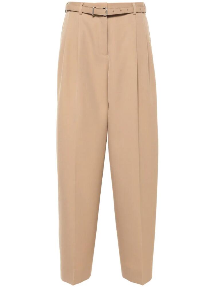 Jil Sander belted trousers - Brown Cover