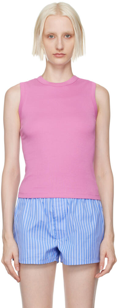 FLORE FLORE Pink Esmé Tank Top Cover