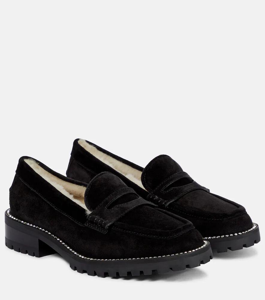 Jimmy Choo Deanna suede loafers Cover