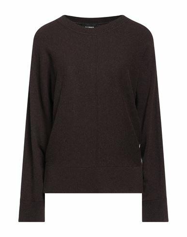 Alpha Studio Woman Sweater Dark brown Recycled wool, Viscose, Polyamide, Cashmere Cover