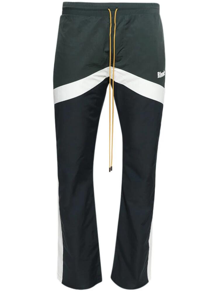 RHUDE Motorsport track pants - Blue Cover