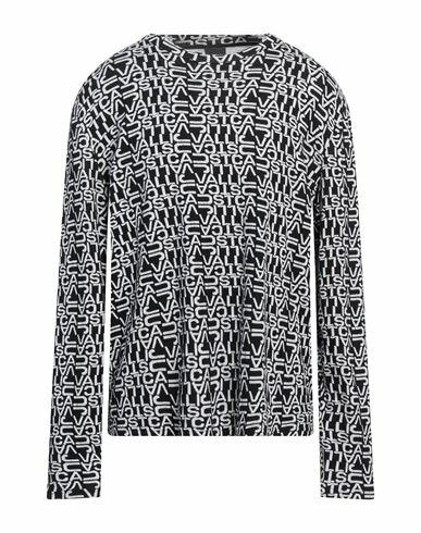 Just Cavalli Man Sweater Black Cotton Cover