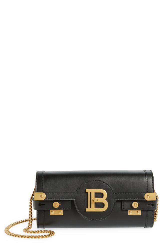 Balmain B-Buzz 23 Clutch Bag in 0Pa Black Cover