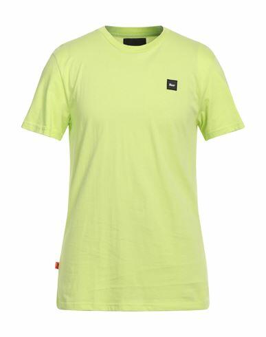 Shoe Man T-shirt Acid green Cotton Cover