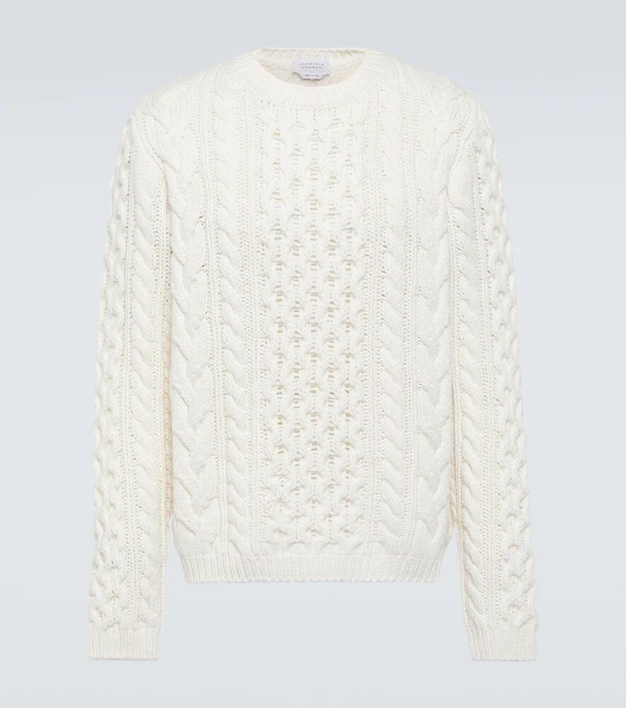 Gabriela Hearst Geoffrey cable-knit cashmere sweater Cover