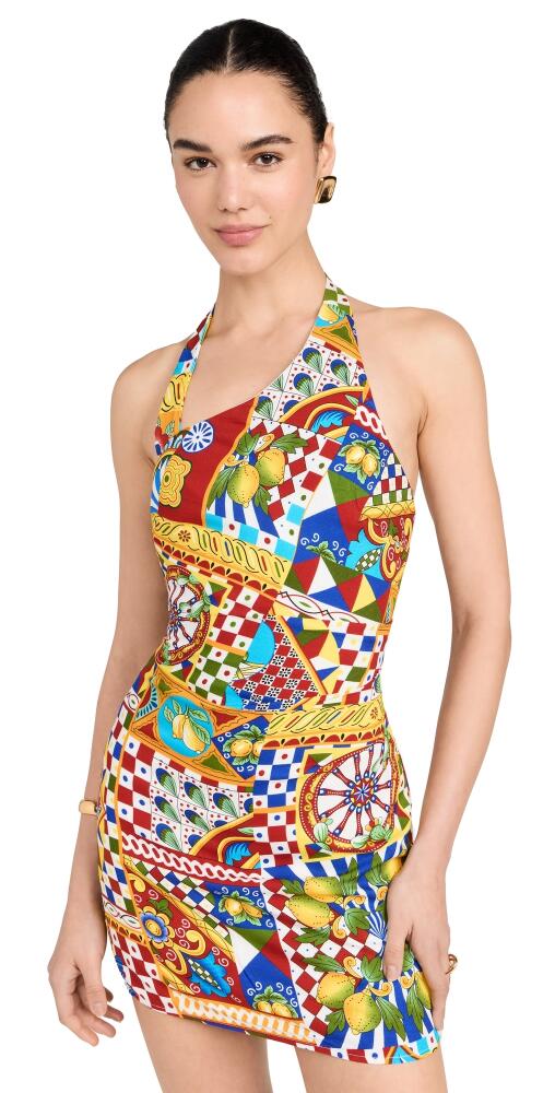 Seven Wonders Venus Halter Dress Phaedra Print Cover