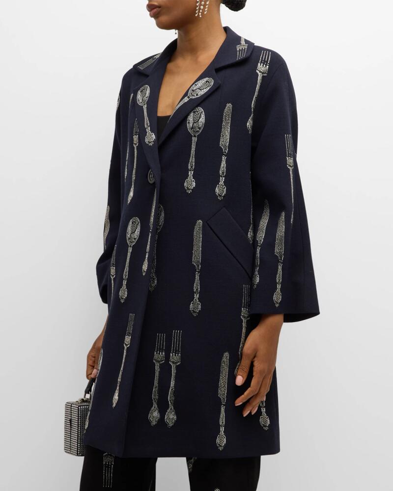 Libertine Michelin Star Embellished Overcoat Cover