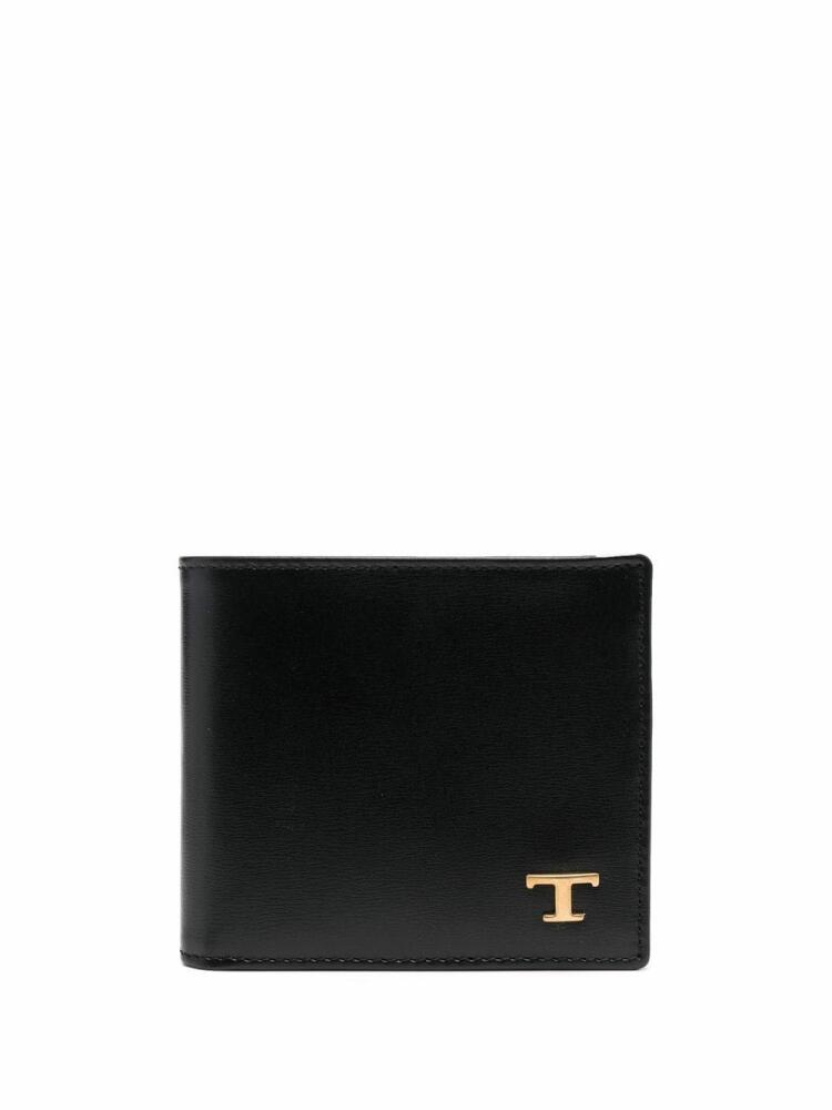 Tod's bi-fold leather wallet - Black Cover