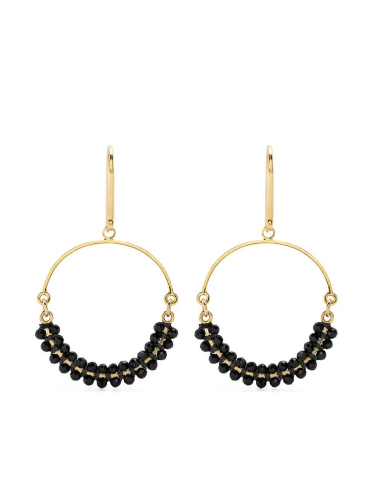 ISABEL MARANT Cesaria crystal-embellished earrings - Black Cover