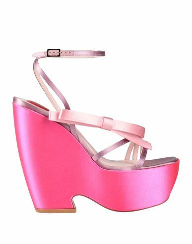 Roger Vivier Woman Sandals Lilac Textile fibers Cover