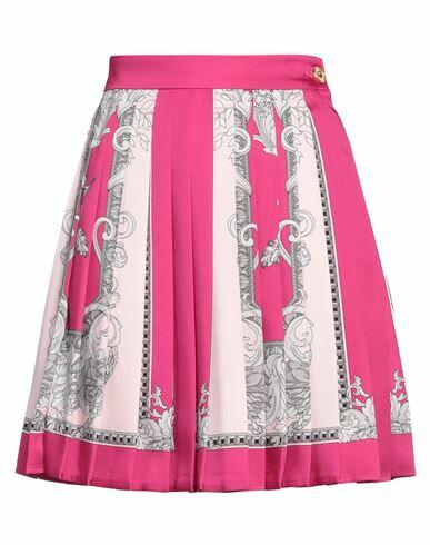 Versace Woman Mini skirt Fuchsia Polyester Cover