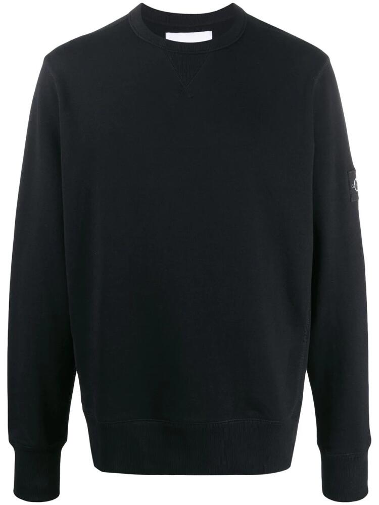 Calvin Klein Jeans logo print sweatshirt - Black Cover