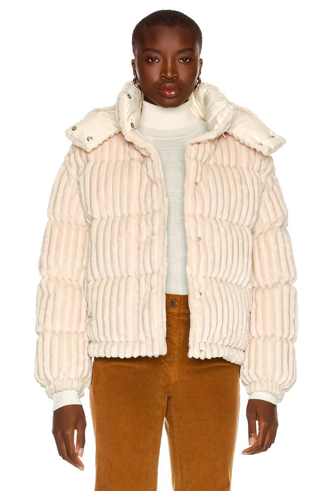 Moncler Daos Jacket in Ivory Cover