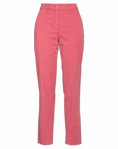 Niū Woman Pants Pastel pink Cotton, Elastane Cover