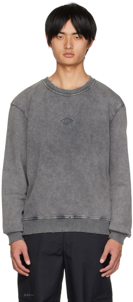 Han Kjobenhavn Gray Distressed Sweatshirt Cover