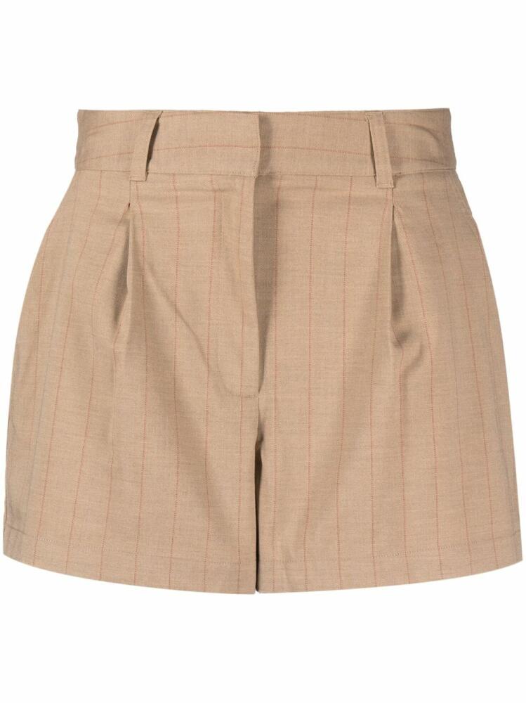 DKNY straight-leg shorts - Neutrals Cover