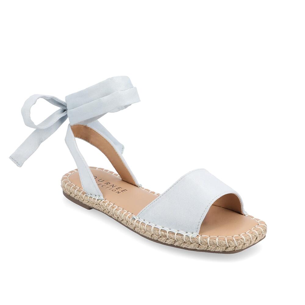 Journee Collection Emelie Espadrille Sandal | Women's | Light Blue Cover