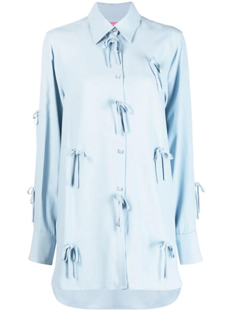 Viktor & Rolf Bed of Bows long-sleeve shirt - Blue Cover