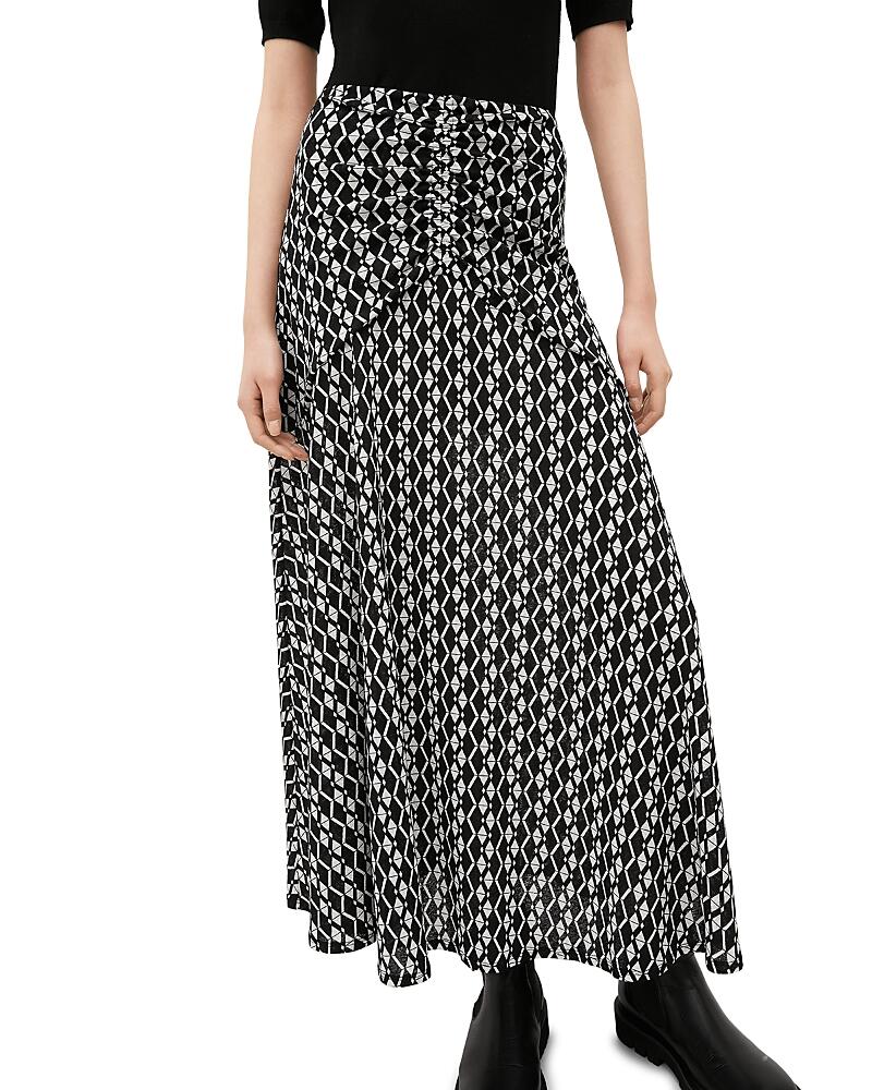 Marella Manager2 Printed Tulle Maxi Skirt Cover