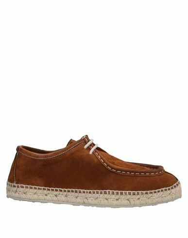 Preventi Man Espadrilles Tan Soft Leather Cover