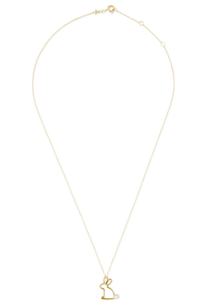 Aliita Conejito Perla 9kt Gold Necklace - Cover