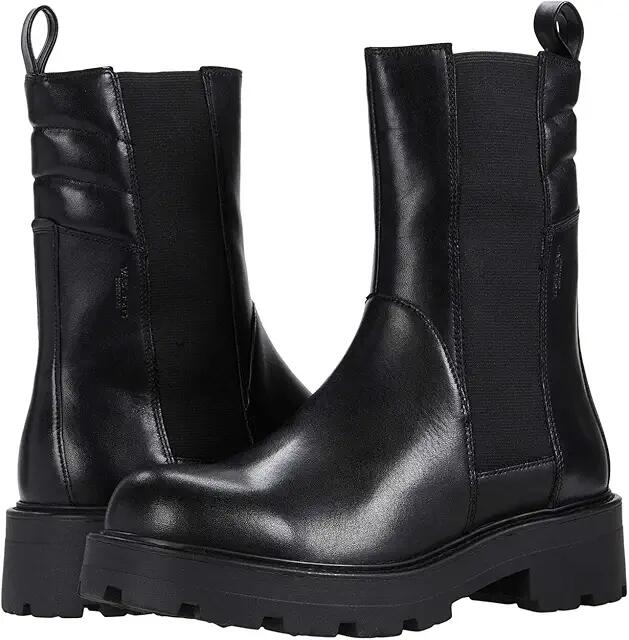 Vagabond Shoemakers Cosmo 2.0 Leather Chelsea Boot (Black) Women's Pull-on Boots Cover